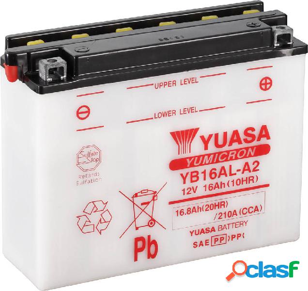 Batteria per moto Yuasa YB16AL-A2 12 V 16 Ah