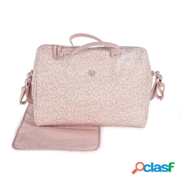 Borsa Fasciatoio Pasito A Pasito Flower Mellow in Ecopelle