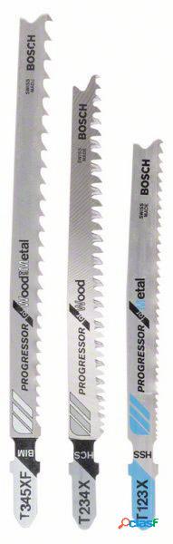 Bosch Accessories 2607010515 Set di 3 lame per seghetto