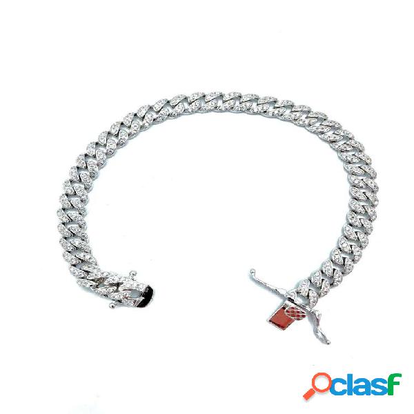 Bracciale Grumette (mod B149G) Argento bianco 16