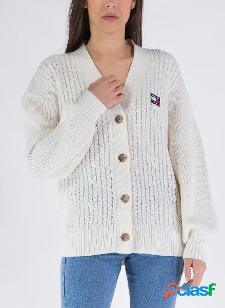 CARDIGAN BADGE CON BOTTONI