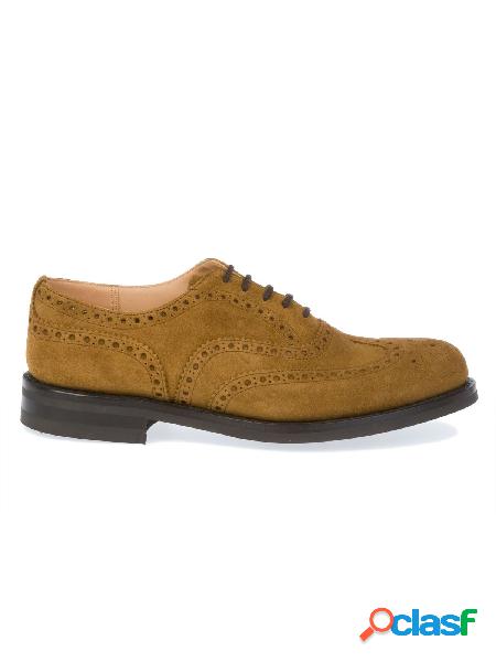 CHURCHS STRINGATE UOMO AMERSHAMCASTOROMARACCA PELLE BEIGE