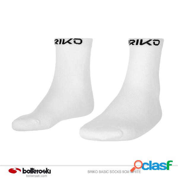 Calza Briko Bike (Colore: White, Taglia: XL)