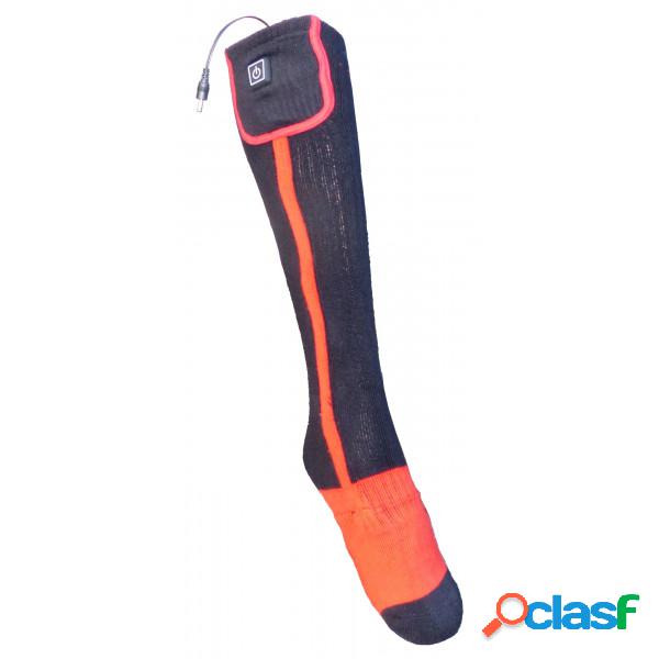 Calze riscaldate Klan Dual Power Rosso Nero