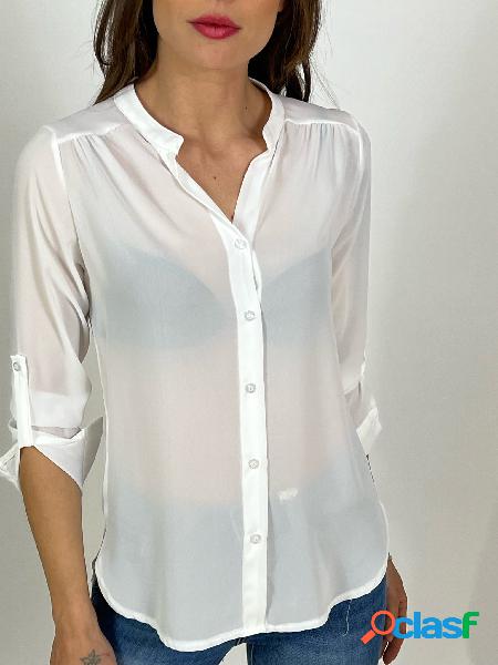 Camicia Kikisix collo coreana