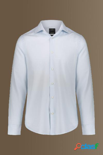 Camicia classica uomo collo francese microfantasia con