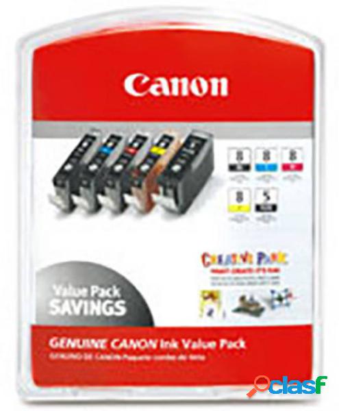 Canon Cartuccia dinchiostro CLI Value Pack 8 Originale