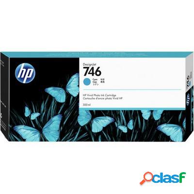 Cartuccia originale Hp P2V80A 746 CIANO