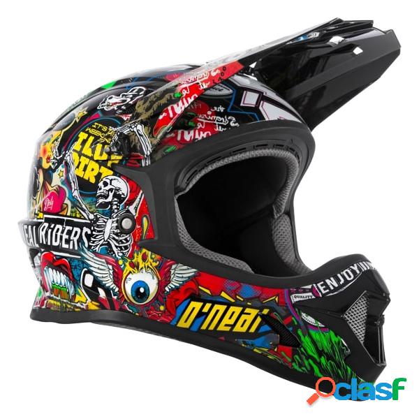 Casco Ciclismo O'Neal Sonus Crank Jr (Colore: multicolor,