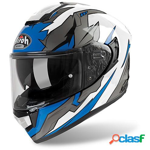 Casco Integrale Airoh St 501 Bionic in fibra Blu Lucido