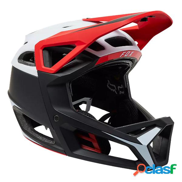 Casco bike Fox Proframe Rs Sumyt (Colore: black-red, Taglia: