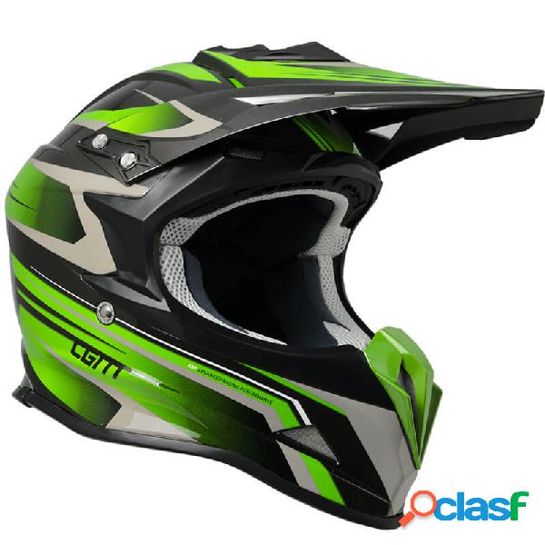 Casco cross CGM 601G TRACK Verde