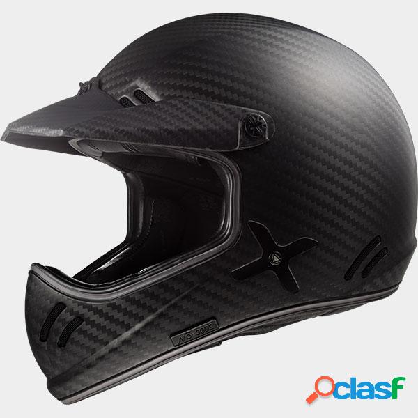 Casco cross LS2 MX471 XTRA Single mono Carbon Opaco