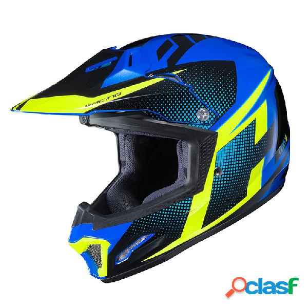 Casco cross bambino HJC CL-XY II ARGOS MC23 Blu Giallo