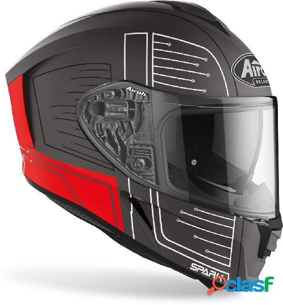 Casco integrale Airoh SPARK Cyrcuit Rosso