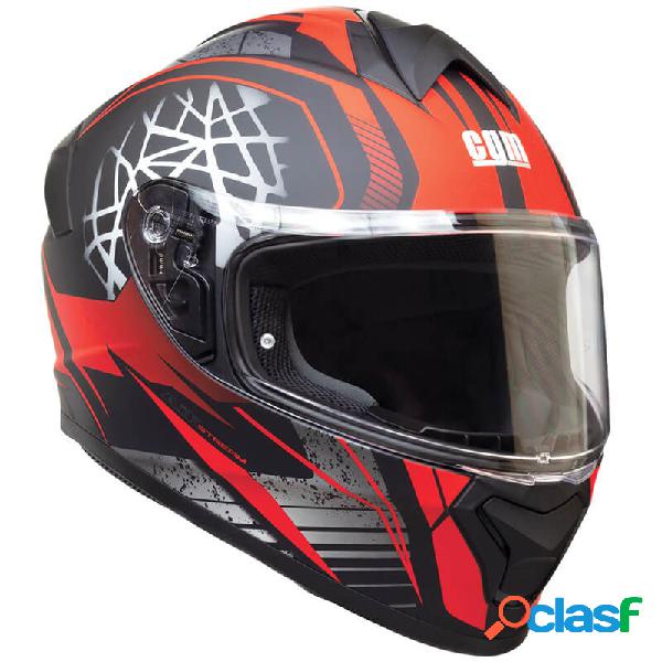 Casco integrale CGM 301S MOTEGI Rosso opaco