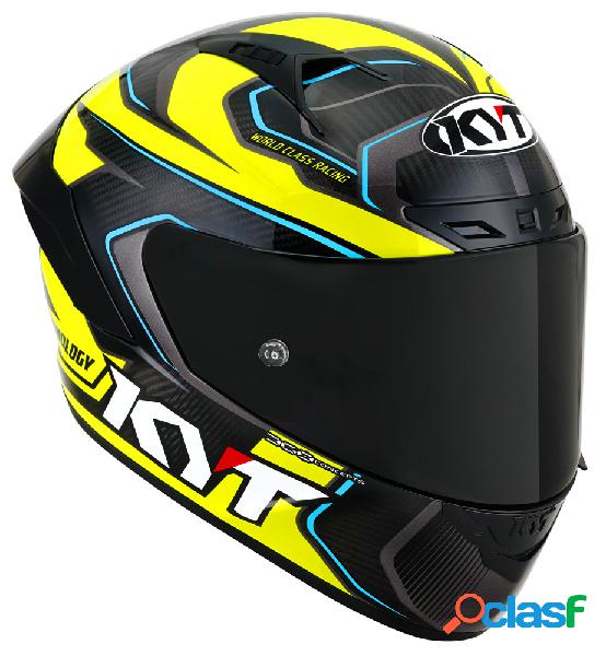 Casco integrale Kyt NZ RACE COMPETITION in fibra Giallo