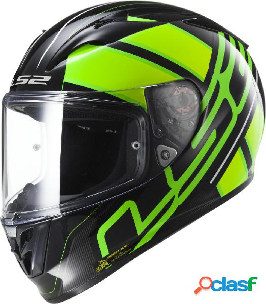 Casco integrale LS2 FF323 Arrow R EVO Ion in fibra Nero