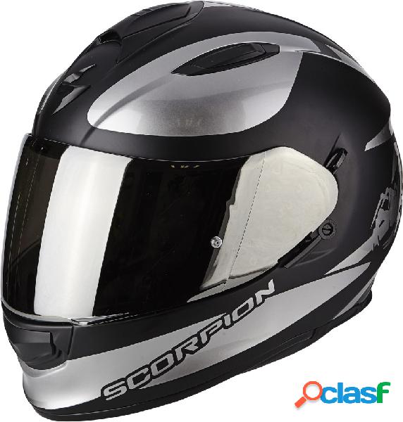 Casco integrale Scorpion EXO 510 AIR SUBLIM Nero Opaco Cromo