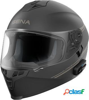 Casco integrale Sena OUTRIDE con interfono integrato Nero