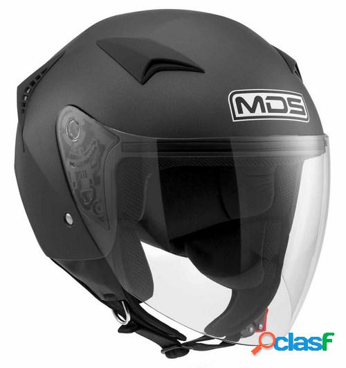 Casco jet Mds by Agv G240 Mono nero opaco