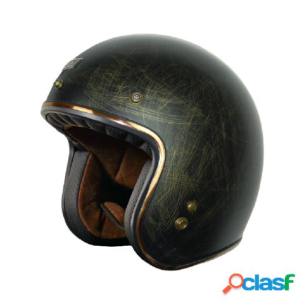 Casco jet Origine Primo Scacco Bronzo opaco