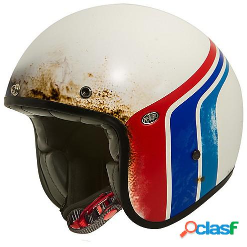 Casco jet Premier LE PETIT CLASSIC EVO BTR 8 BM in fibra