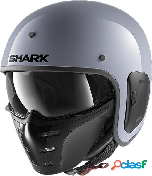 Casco jet Shark S-DRAK 2 BLANK in fibra Grigio
