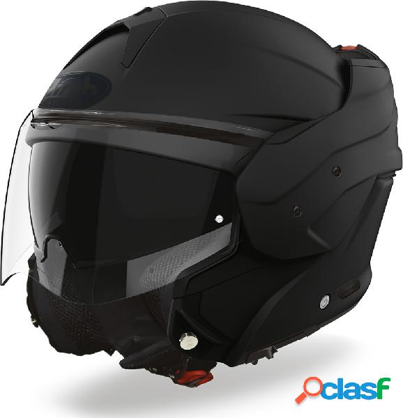 Casco modulare Airoh Mathisse Color Nero Opaco