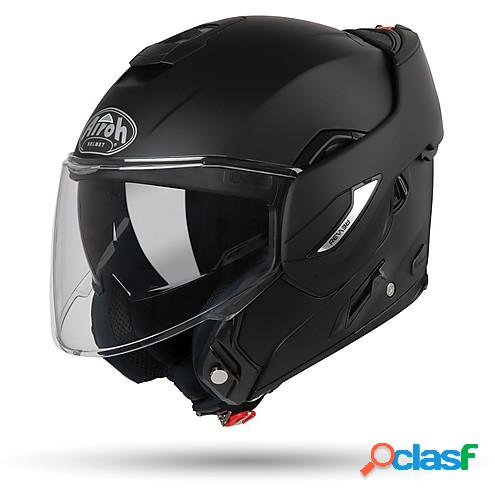 Casco modulare Airoh Rev 19 Color Nero Opaco mentoniera