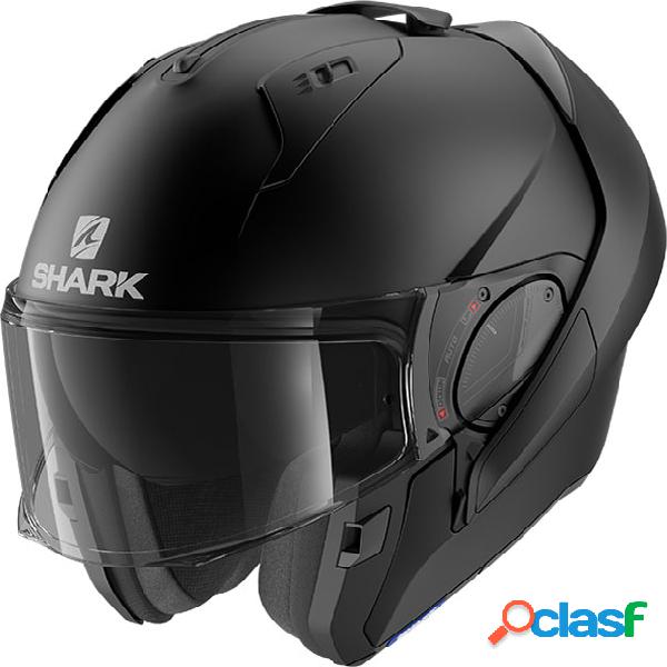 Casco modulare Shark EVO ES BLANK MAT Nero Opaco