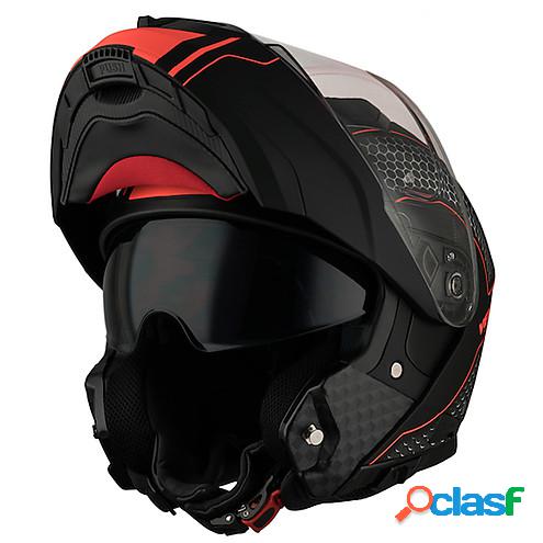 Casco modulare Vemar SHARKI HIVE Arancio Opaco Fluo