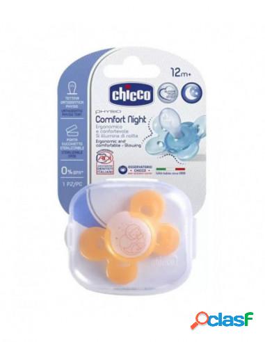 Chicco - Succhietto Physio Comfort 12m+ Silicone Lumi Chicco