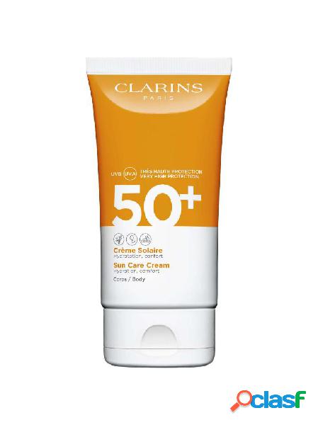 Clarins crema solare corpo uva/uvb 50+ 150 ml