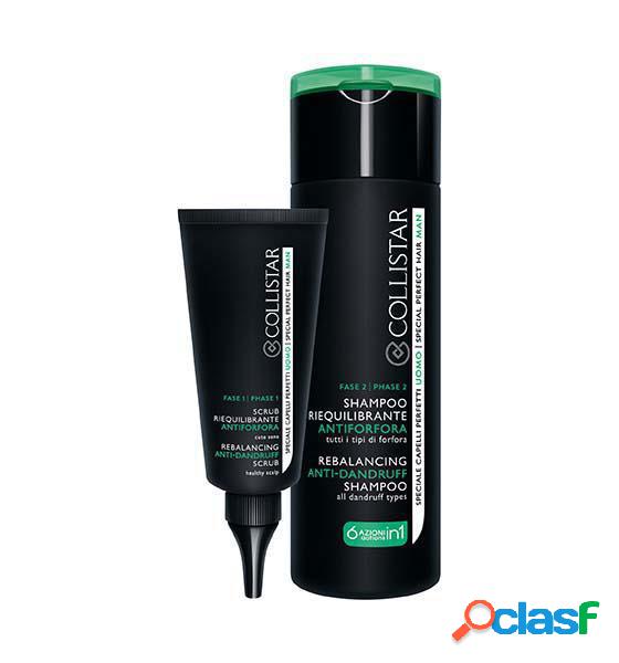 Collistar uomo trattamento anti forfora 2 fasi scrub +