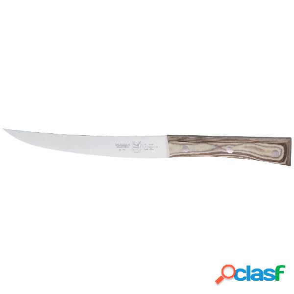 Coltello filettare extra flex cm 18, colore nocciola, manico