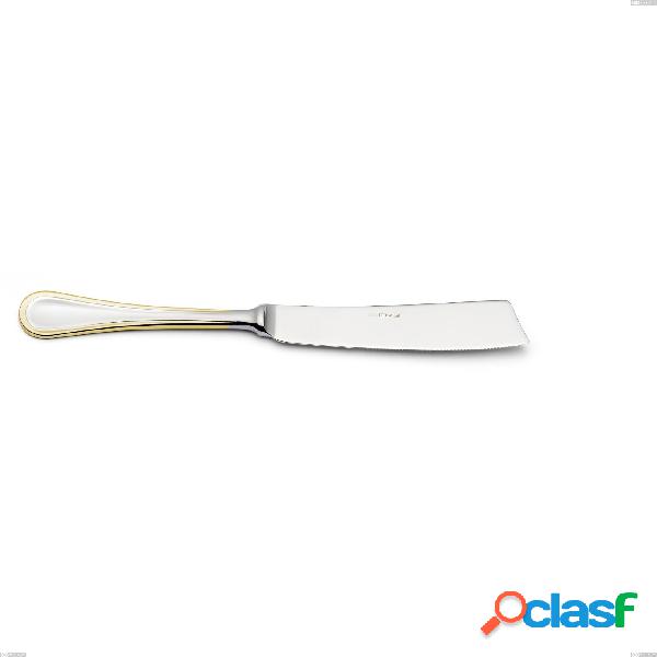 Coltello torta Impero oro, acciaio 18-10, oro 24 carati