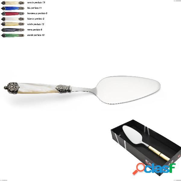 Confezione vetrina 1 pezzo pala torta Mirage, Acciaio inox