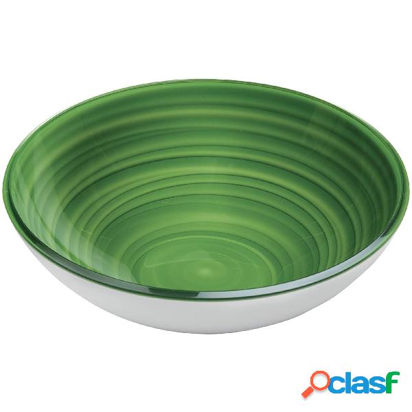 Contenitore, Twist Medio in plastica riciclata Ø 22xh7 cm -