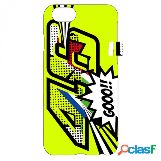 Cover I-PHONE 7 e 8 PLUS VR46 POP ART Giallo Fluo