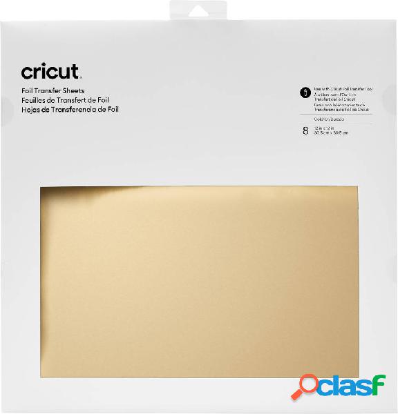 Cricut Transfer Foil Sheets Pellicola Oro