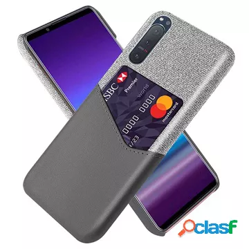 Custodia KSQ per Sony Xperia 5 II con tasca per carte -