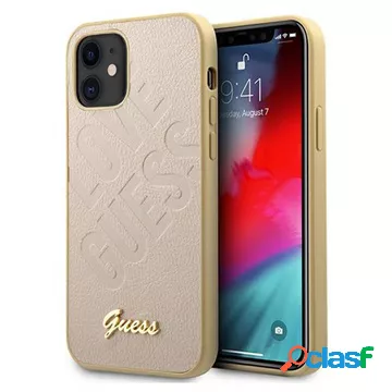 Custodia ibrida Guess Iridescent Love per iPhone 12 Mini -