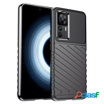 Custodia in TPU Serie Thunder per Xiaomi 12T/12T Pro - Nera