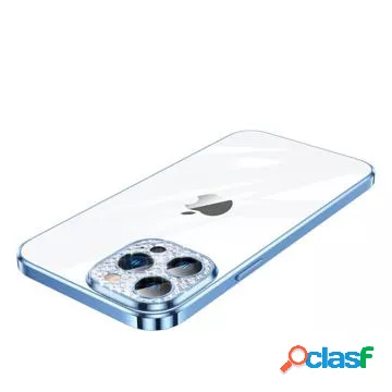 Custodia in TPU Sulada Glad Eye per iPhone 14 Pro Max - Blu