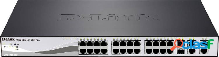 D-Link DES-1210-28P Switch di rete da 19 26+2 porte 100