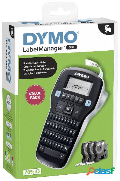 DYMO Labelmanager 160 Value Pack Etichettatrice Adatto per