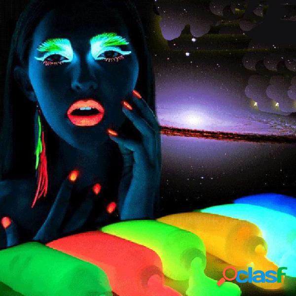Decorazioni a fluorescenza Glow In Dark Body Art Vernice