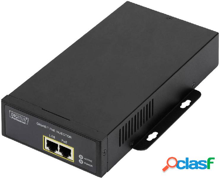 Digitus DN-95107 Iniettore PoE 1 GBit/s IEEE 802.3af (12.95
