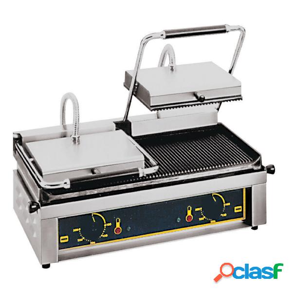 Doppia Piastra In Ghisa Con Mod. MAJESTIC, peso 35 kg